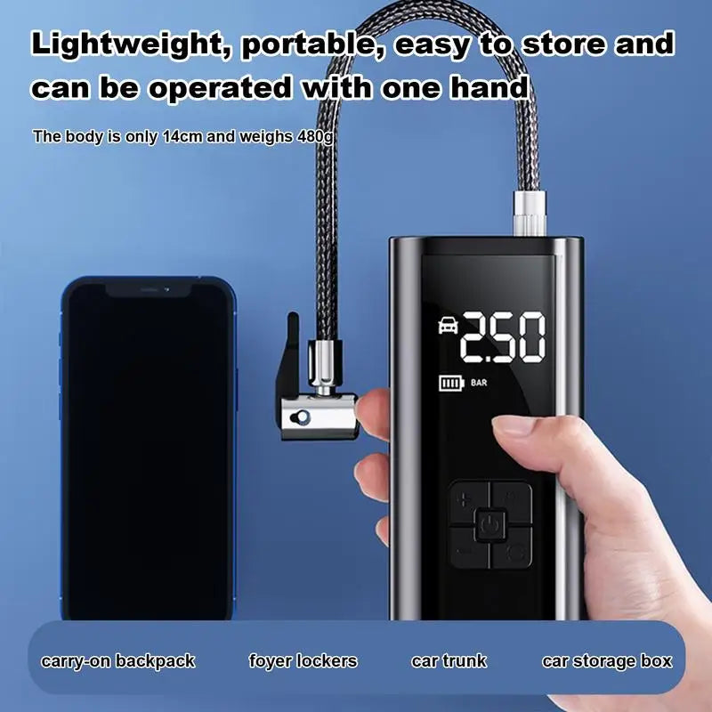 Compact Digital Tire Inflator