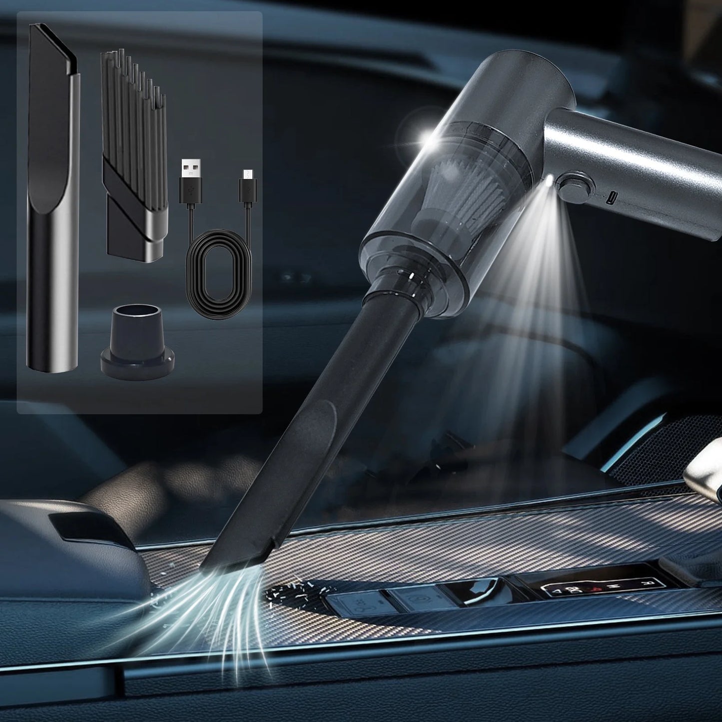 Cordless Handheld Car Vaccum